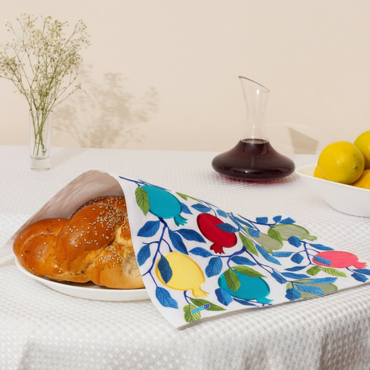 Handmade Luxury Shabbat Set – Rimon Glam Series