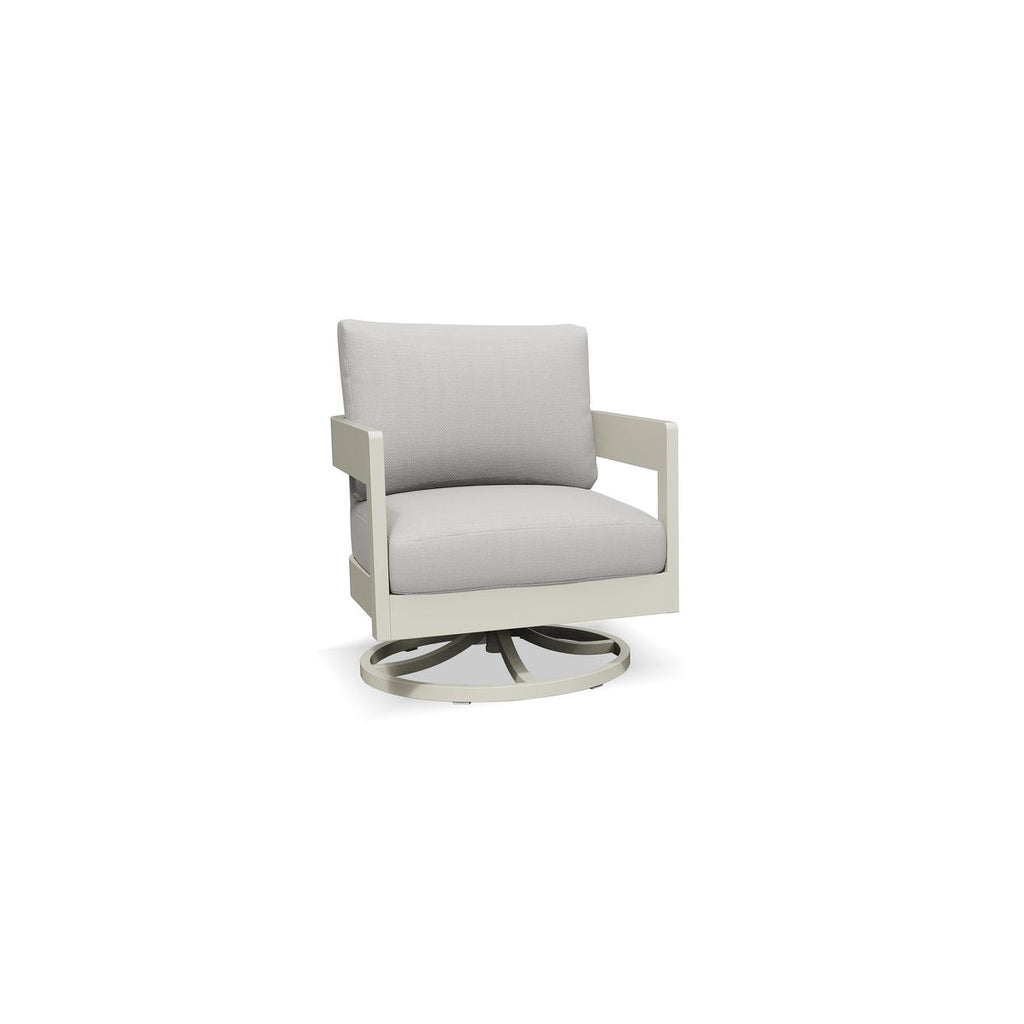 Aconcagua 4-Piece Aluminum Living Room Set With Swivel Chairs