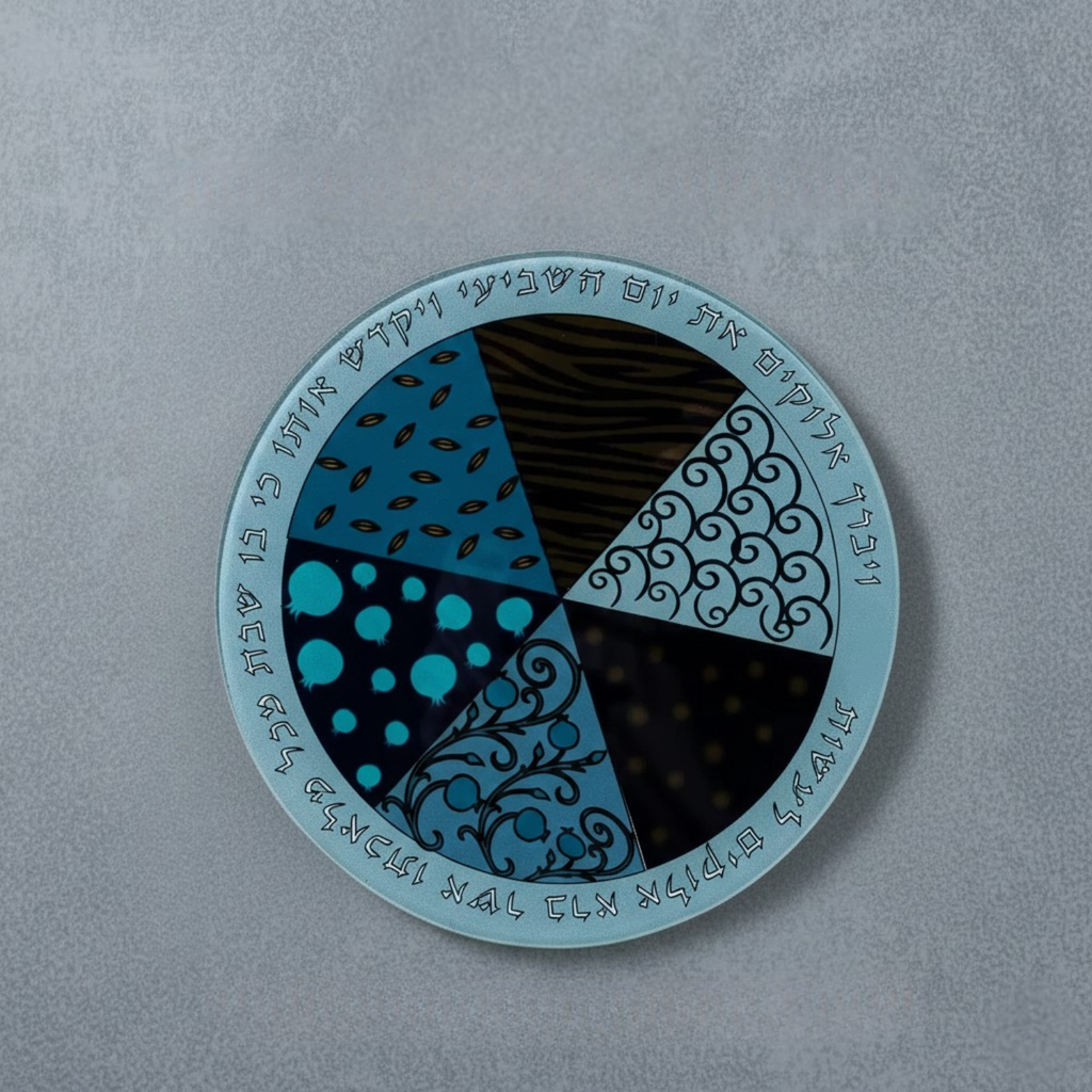 Pot base with a modern and clean design | Handmade from tempered glass | Aqua Spirit series