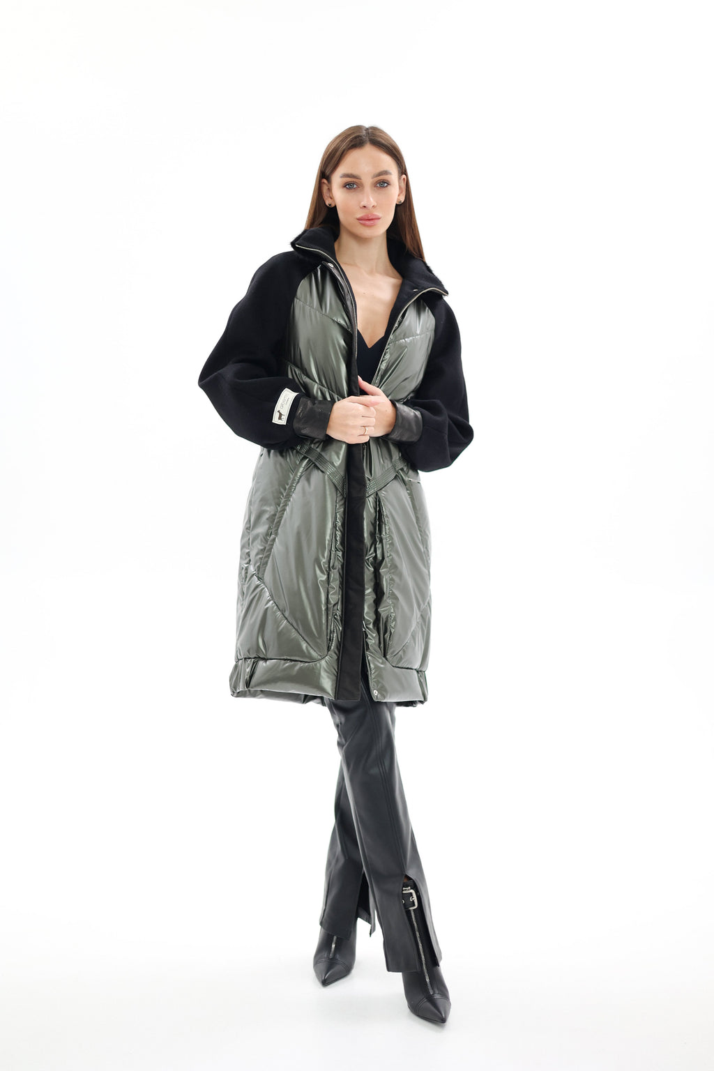 Kopenhagen Fur® Mink Italian Cashmere Wool Vogue Coat