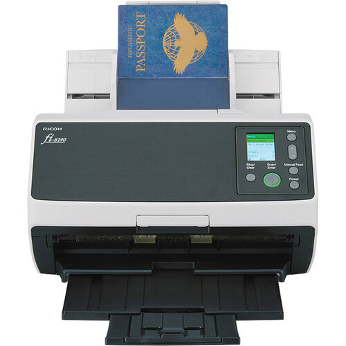 Fujitsu Ricoh Fi-8190 Duplex Document Scanner 90 PPM PA03810-B005