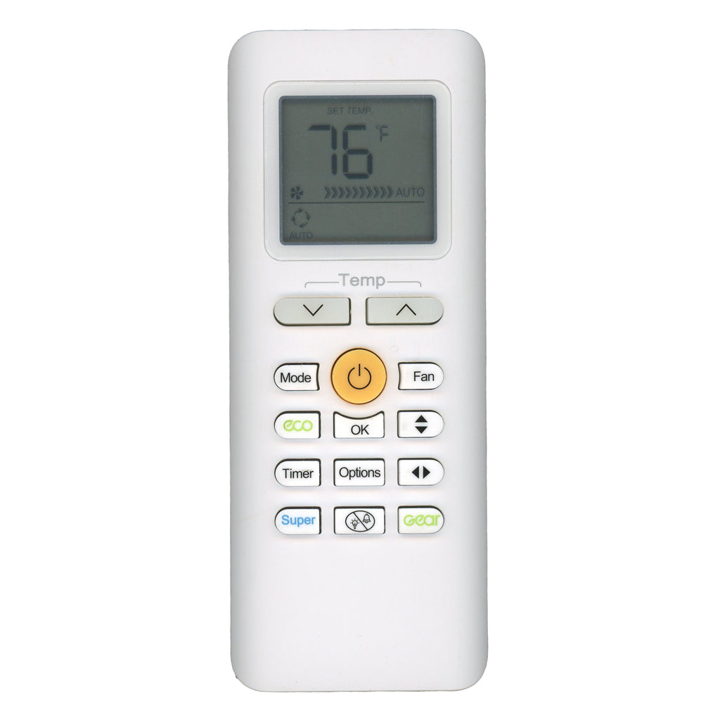 Midea RG70E/BGEFU1 Air Conditioner Remote Control - 17317000A50553