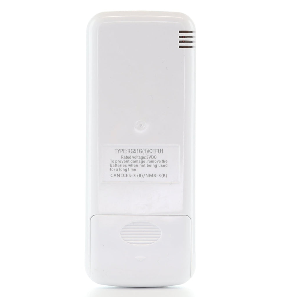 PELONIS RG51G(1)/CEFU1 Window Air Conditioner Remote Control | LCD Screen | Thermostatic - 17317000A59932