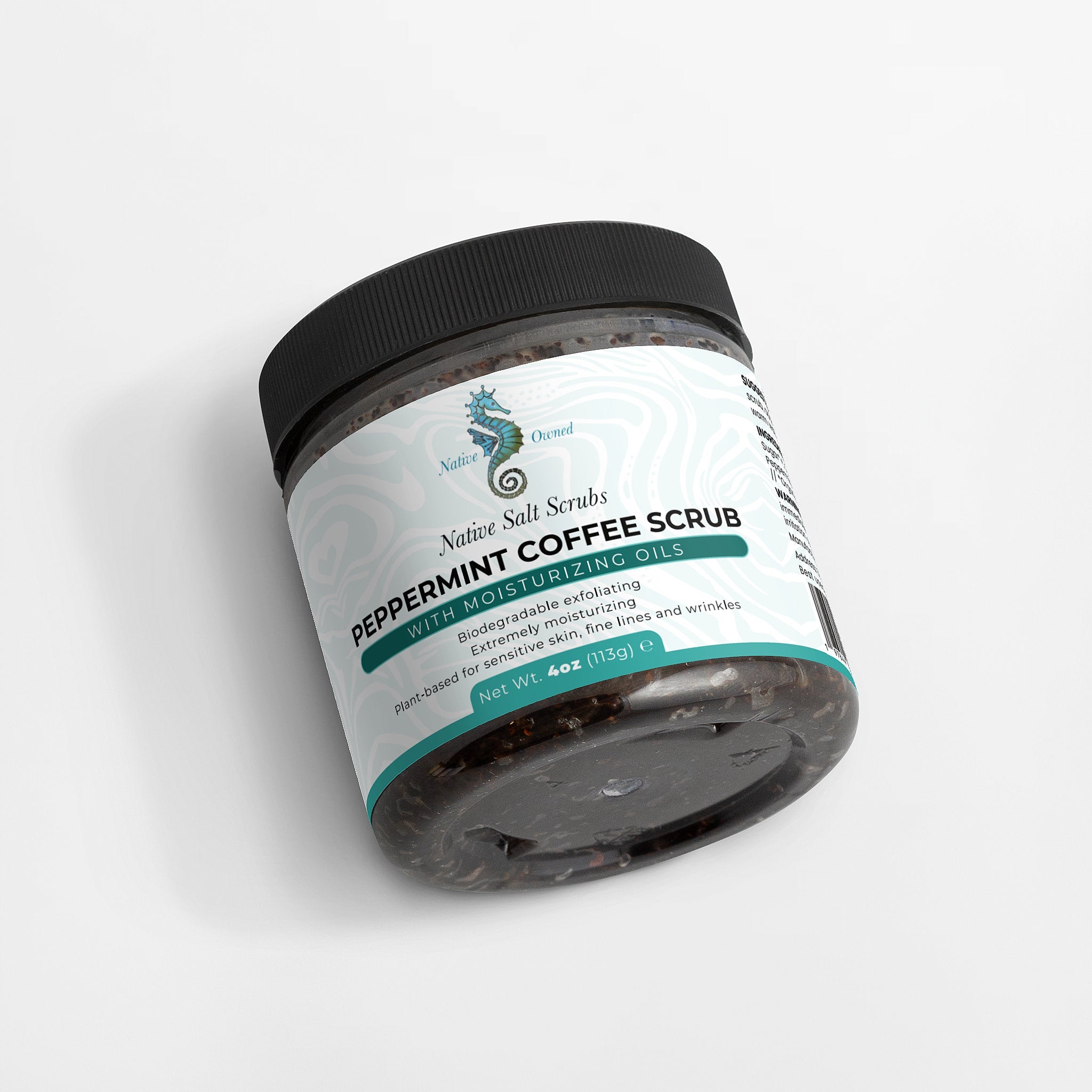 Peppermint Coffee Scrub — Natural Exfoliating Body Scrub