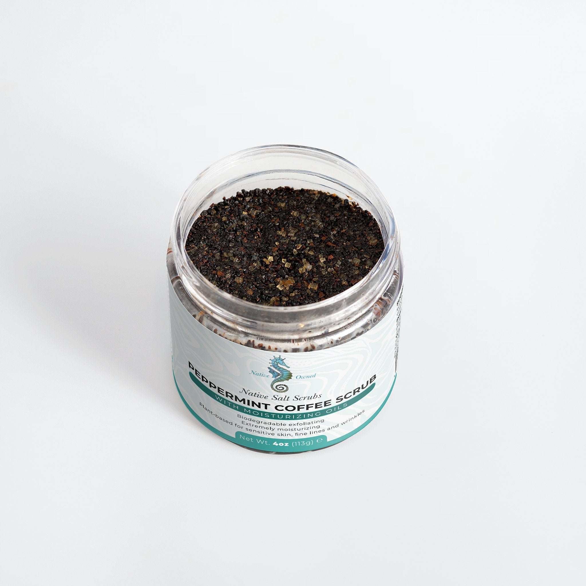 Peppermint Coffee Scrub — Natural Exfoliating Body Scrub