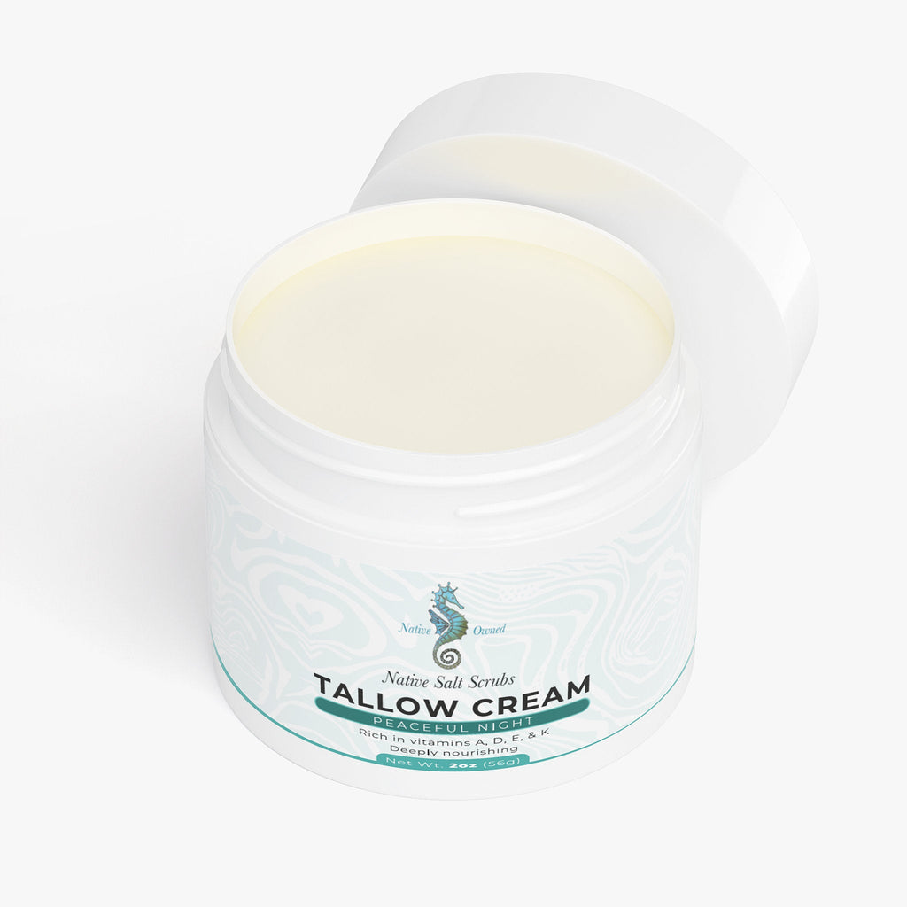 Tallow Cream Peaceful Night — Deep Nourishing Night Moisturizer