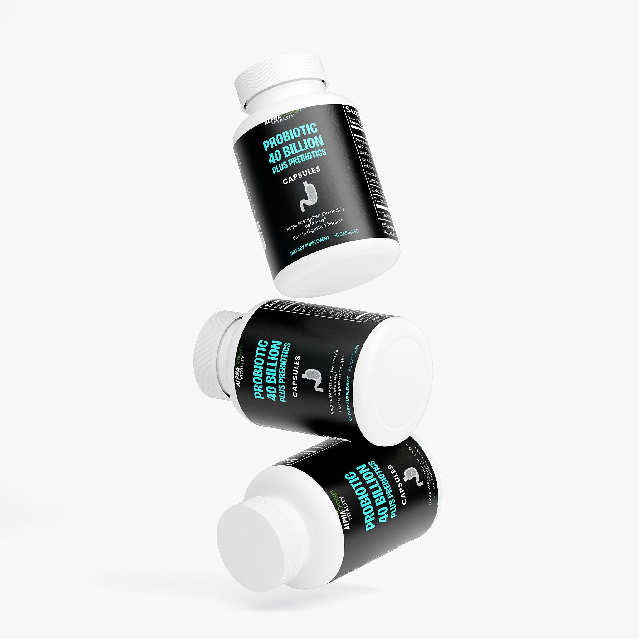 Probiotic 40 Billion with Prebiotics