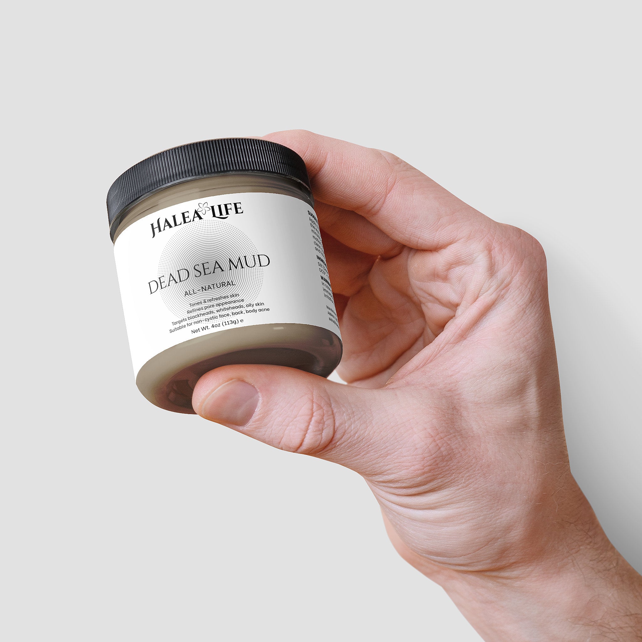 Dead Sea Mineral Mud Mask - Face, Body & Scalp