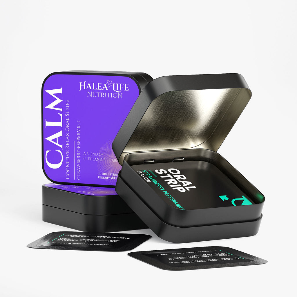 Calm & Focus Strips - L-Theanine, GABA & Vitamin B6