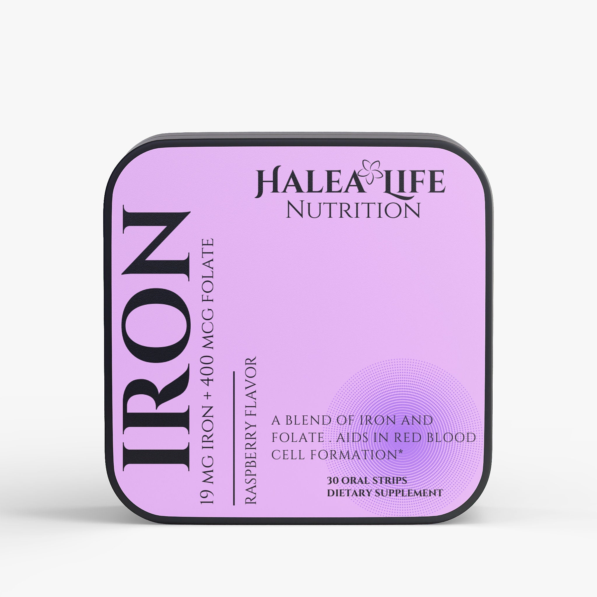 Iron + Folate Strips - 19mg Iron & 400mcg Vitamin B9