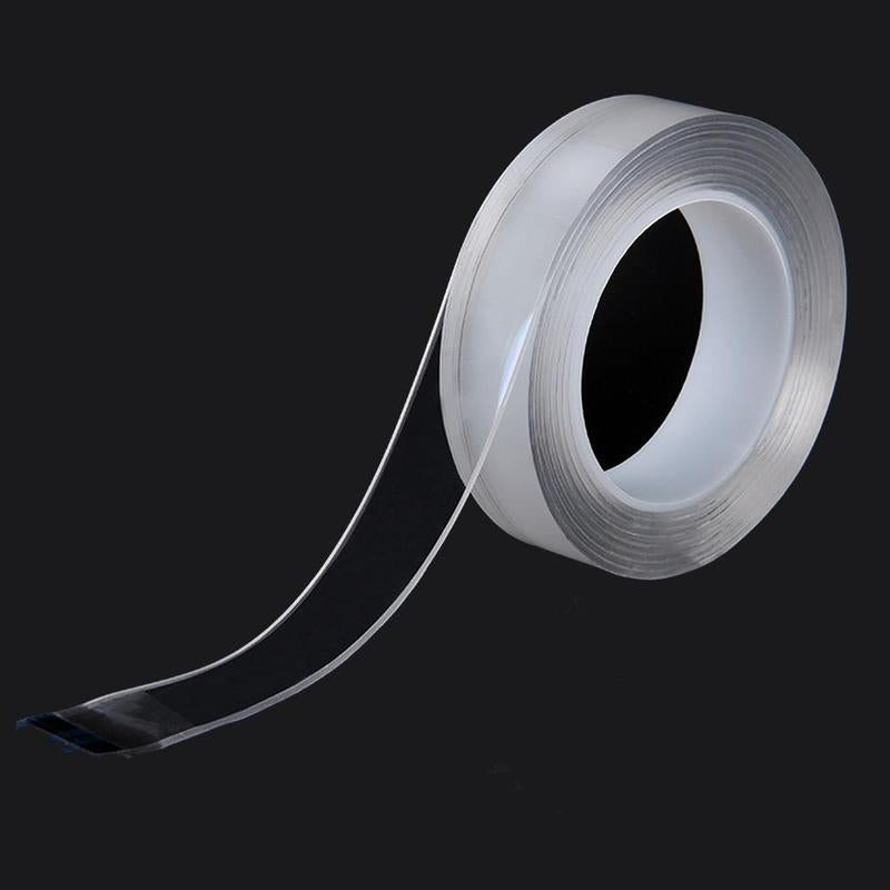 Double-Sided Waterproof Tape, 1 Roll Reusable Waterproof Double-Sided Tape, Adhesive Tape for Office Home Kitchen Dormitory Daily