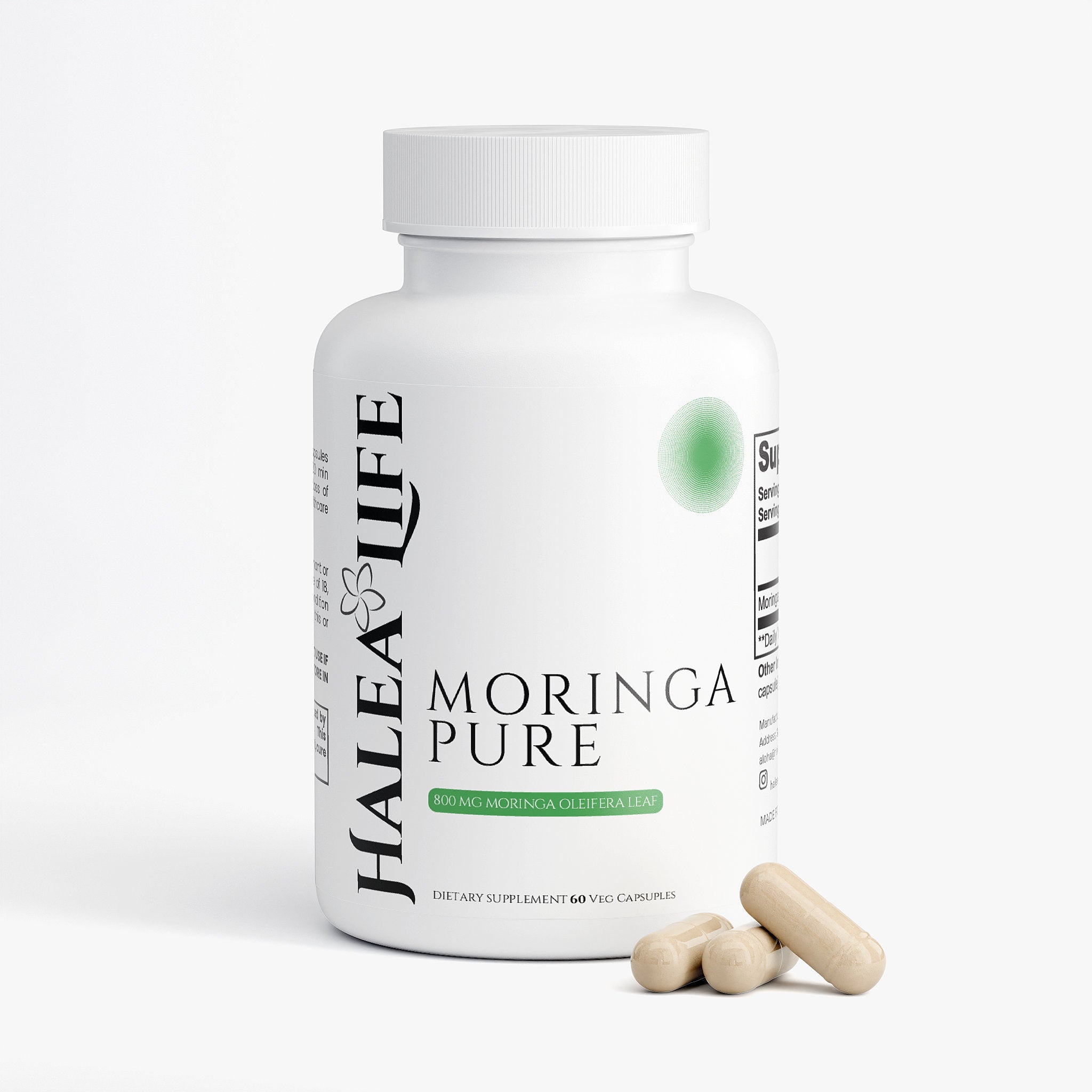 Pure Moringa Capsules 800mg
