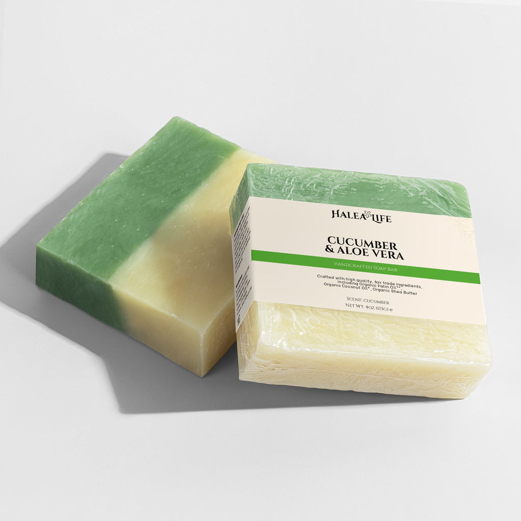 Cucumber and Aloe Vera Soap Bar