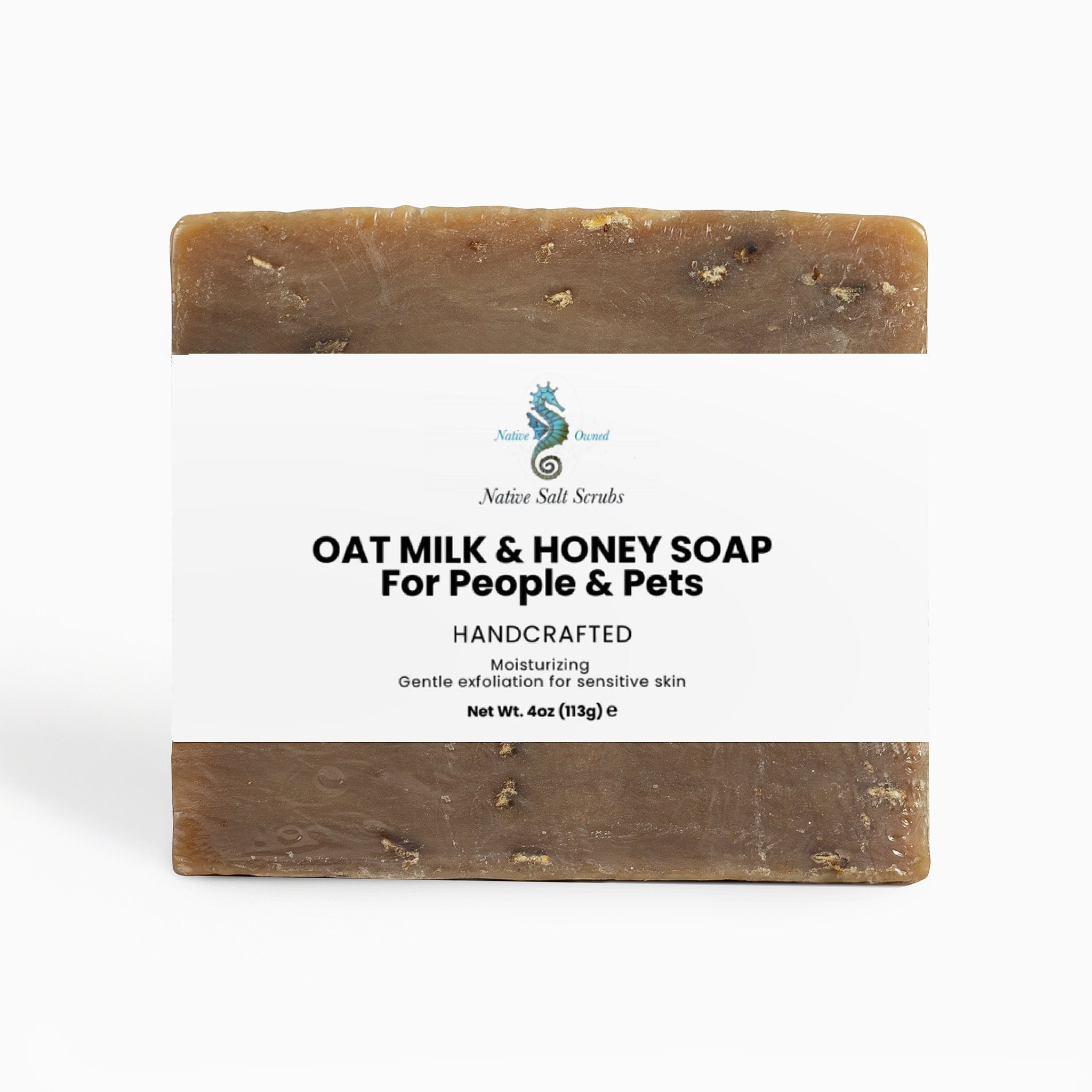 Oat Milk Honey Soap — Gentle Bar Soap for People & Pets