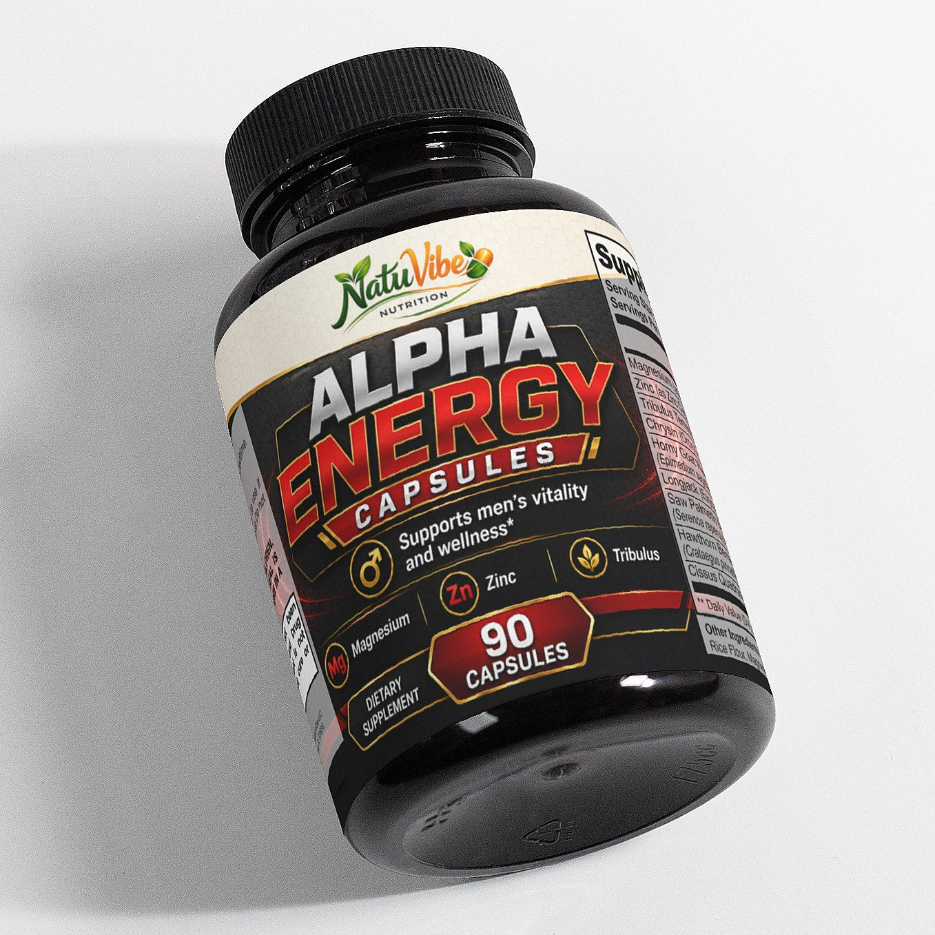 Alpha Energy 90 caps Tongkat Ali Horny Goat Weed