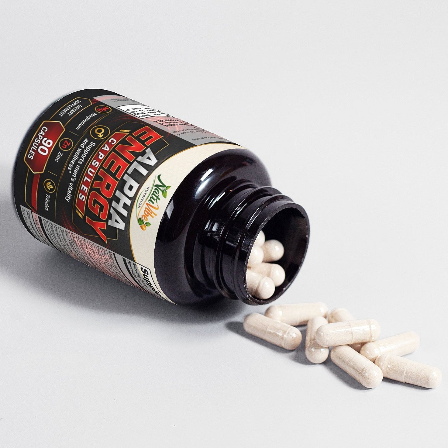 Alpha Energy 90 caps Tongkat Ali Horny Goat Weed