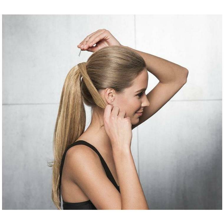 Hairdo 18" Simply Straight Wrap-Around Ponytail, Color RL12/22 Cappuccino