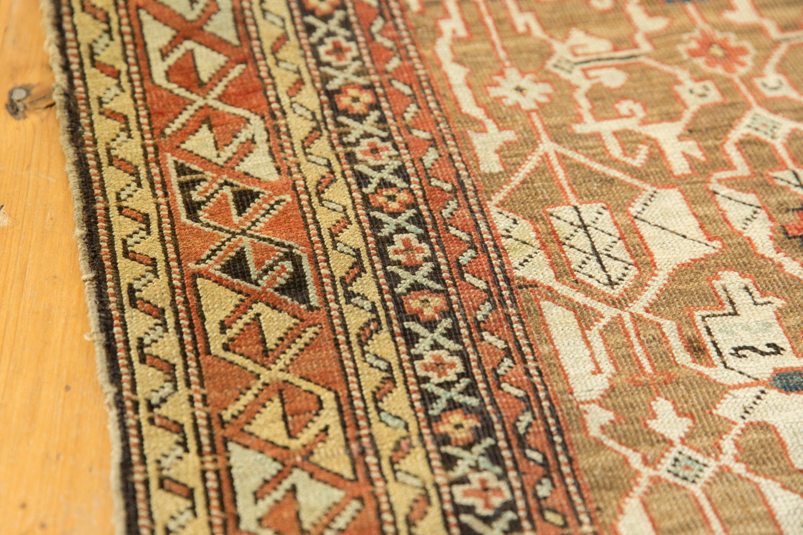 3.5x4.5 Antique Caucasian Rug