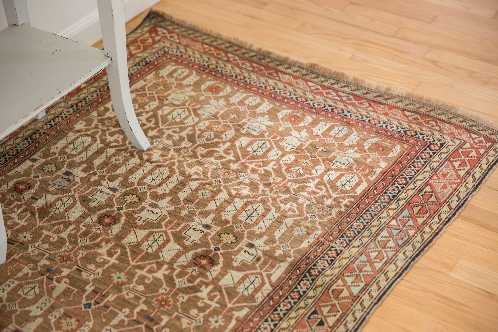 3.5x4.5 Antique Caucasian Rug