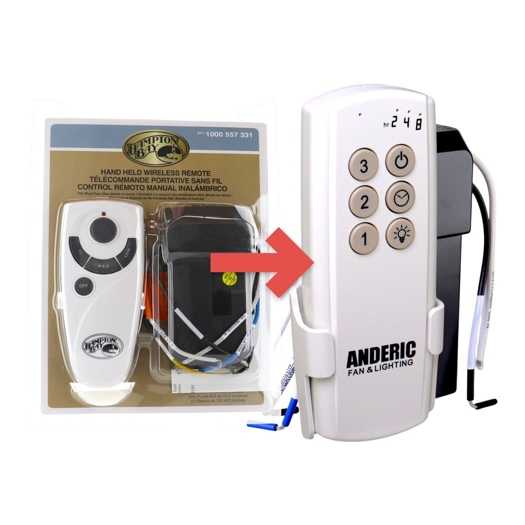 Hampton Bay Universal 3-speed Ceiling Fan Remote Control Kit - 70830