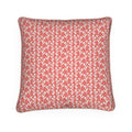 Ivy Manor Throw Pillow (Coral)