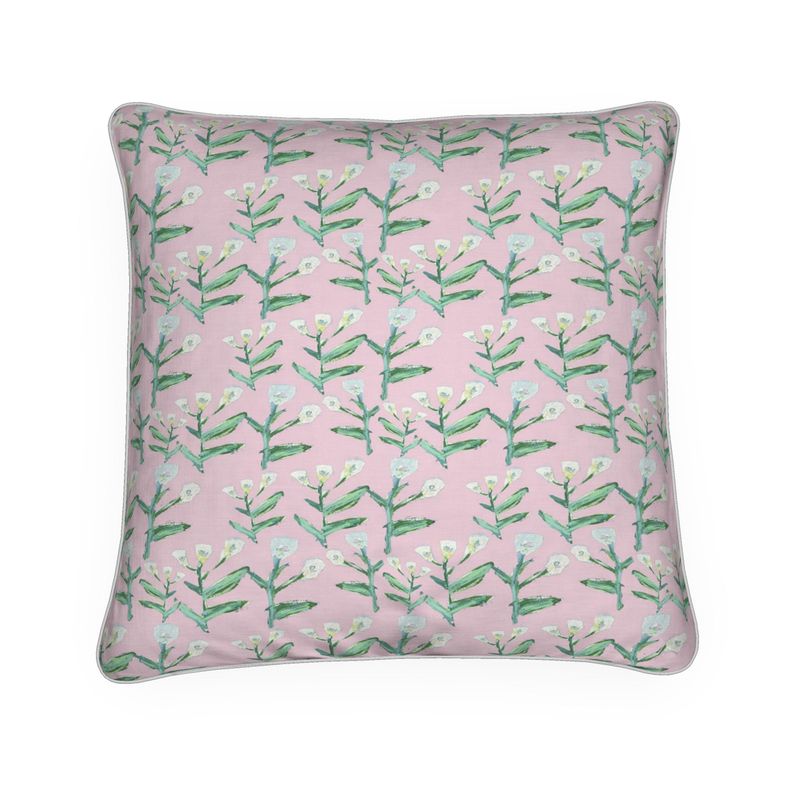Sydney Throw Pillow (Tulip Pink)
