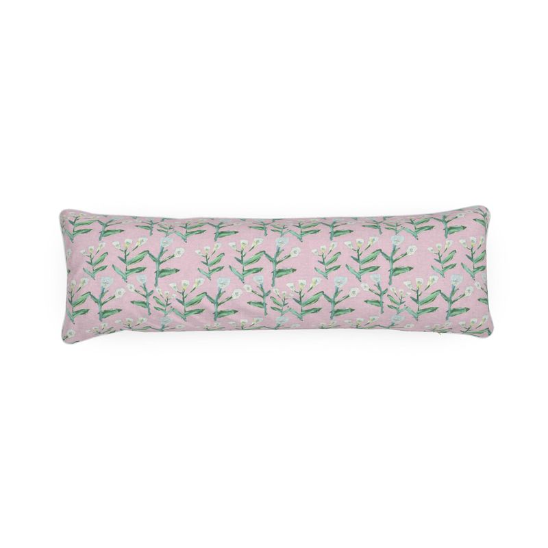 Sydney Bolster Pillow (Tulip Pink)