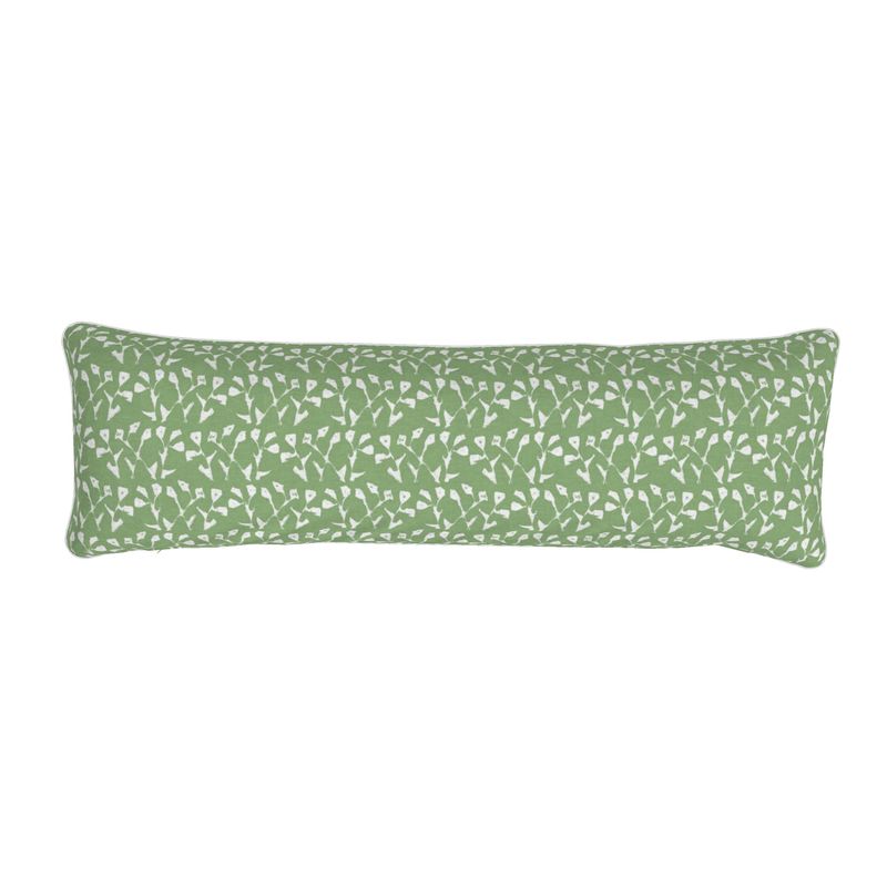 Genevieve Bolster Pillow (Green)