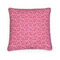 Genevieve Throw Pillow (Hot Pink)