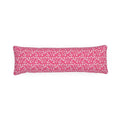 Genevieve Bolster Pillow (Hot Pink)