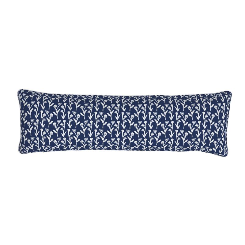 Ivy Manor Bolster Pillow (True Navy)