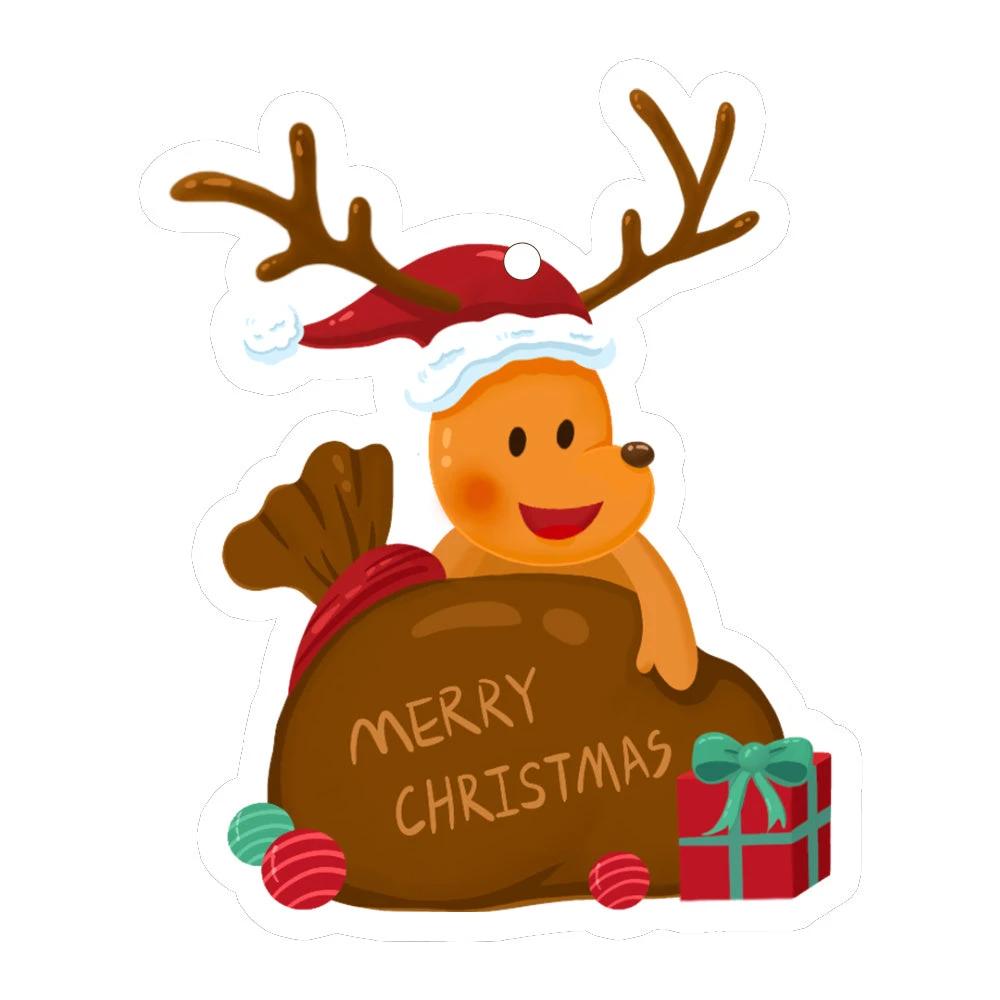 Mandotos Christmas Car Pendant Hanging Ornament for Car and Home Decoration Festive Holiday Decor