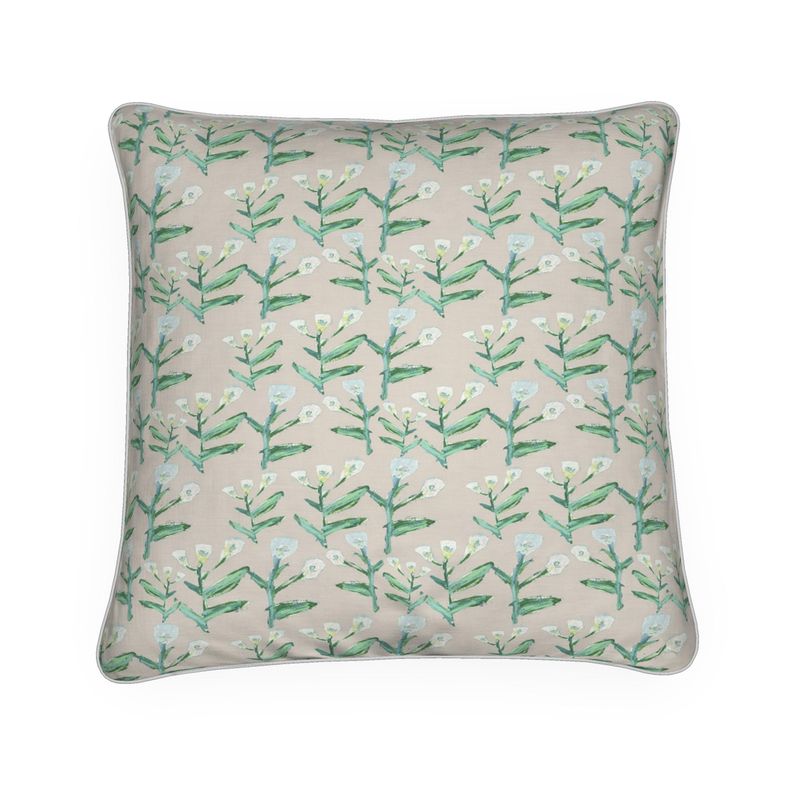 Sydney Throw Pillow (Cream)