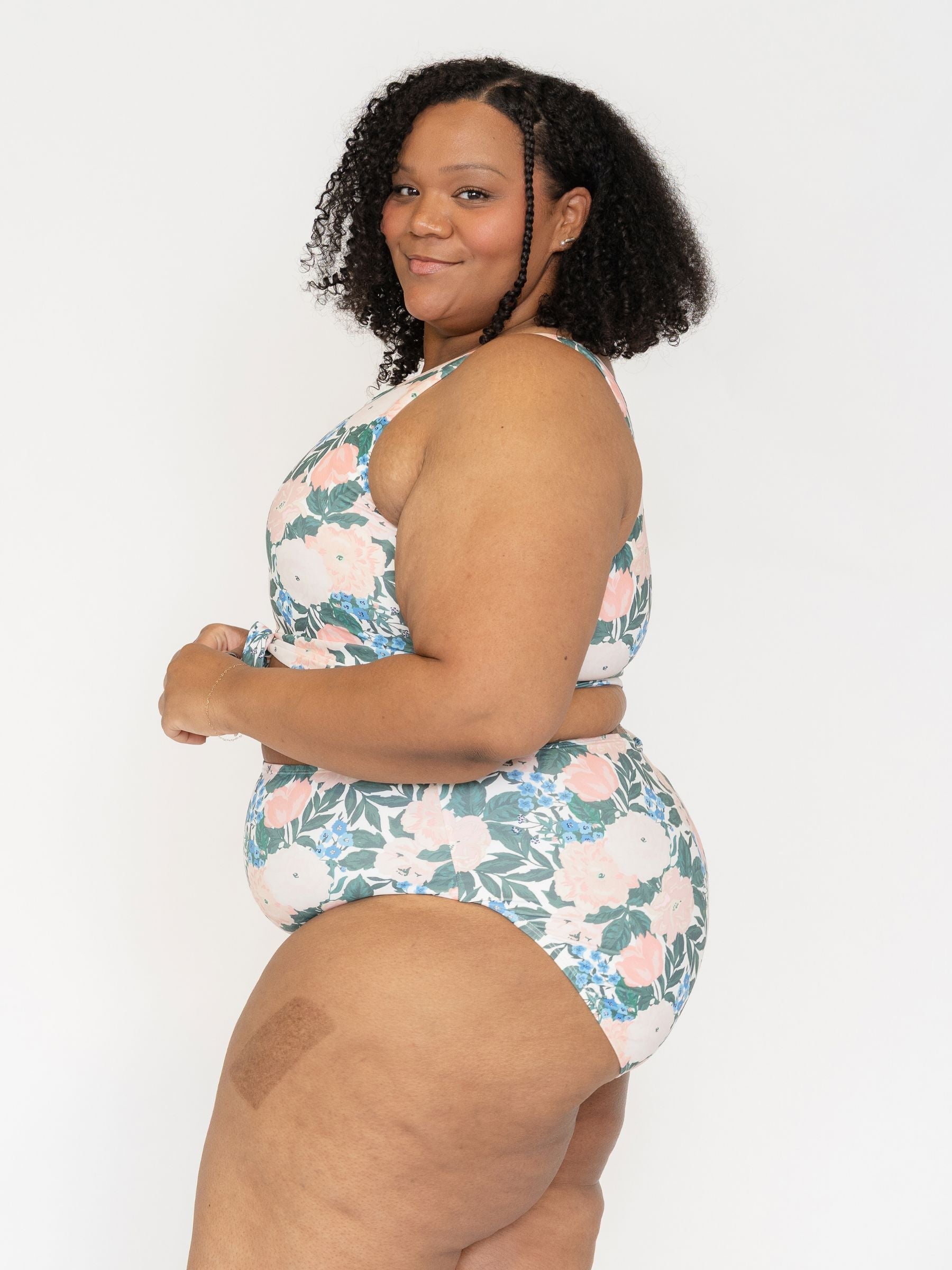 Bouquet High-Waist Bottom