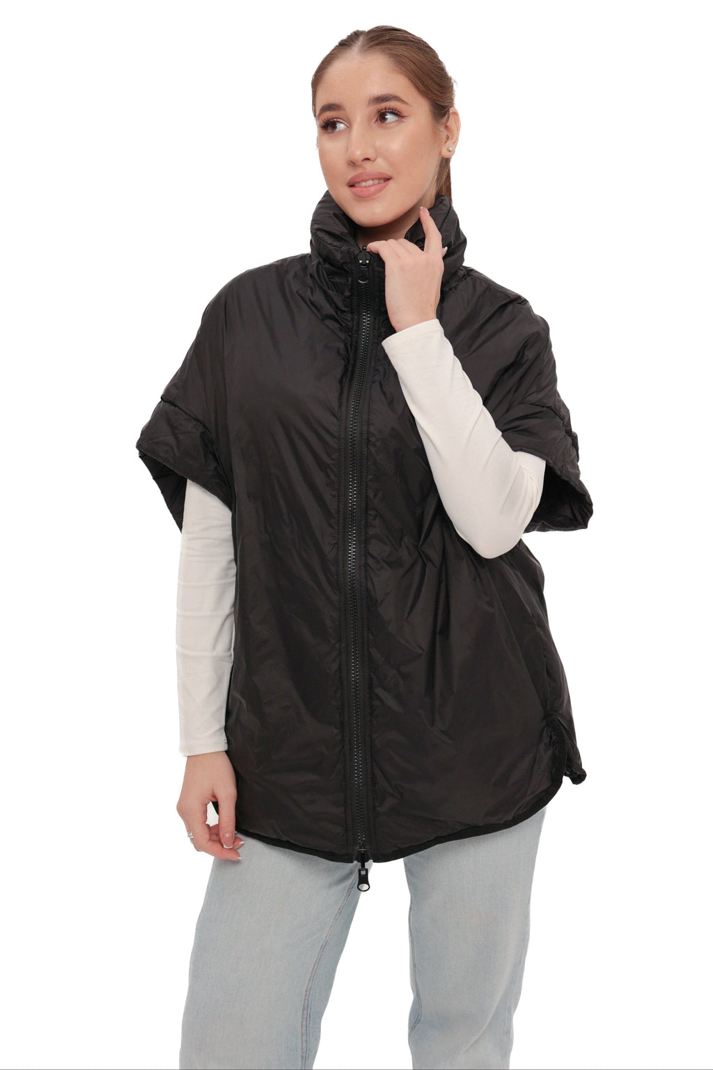 ⇆ Reversible 2 in 1 Loft Vest in Black