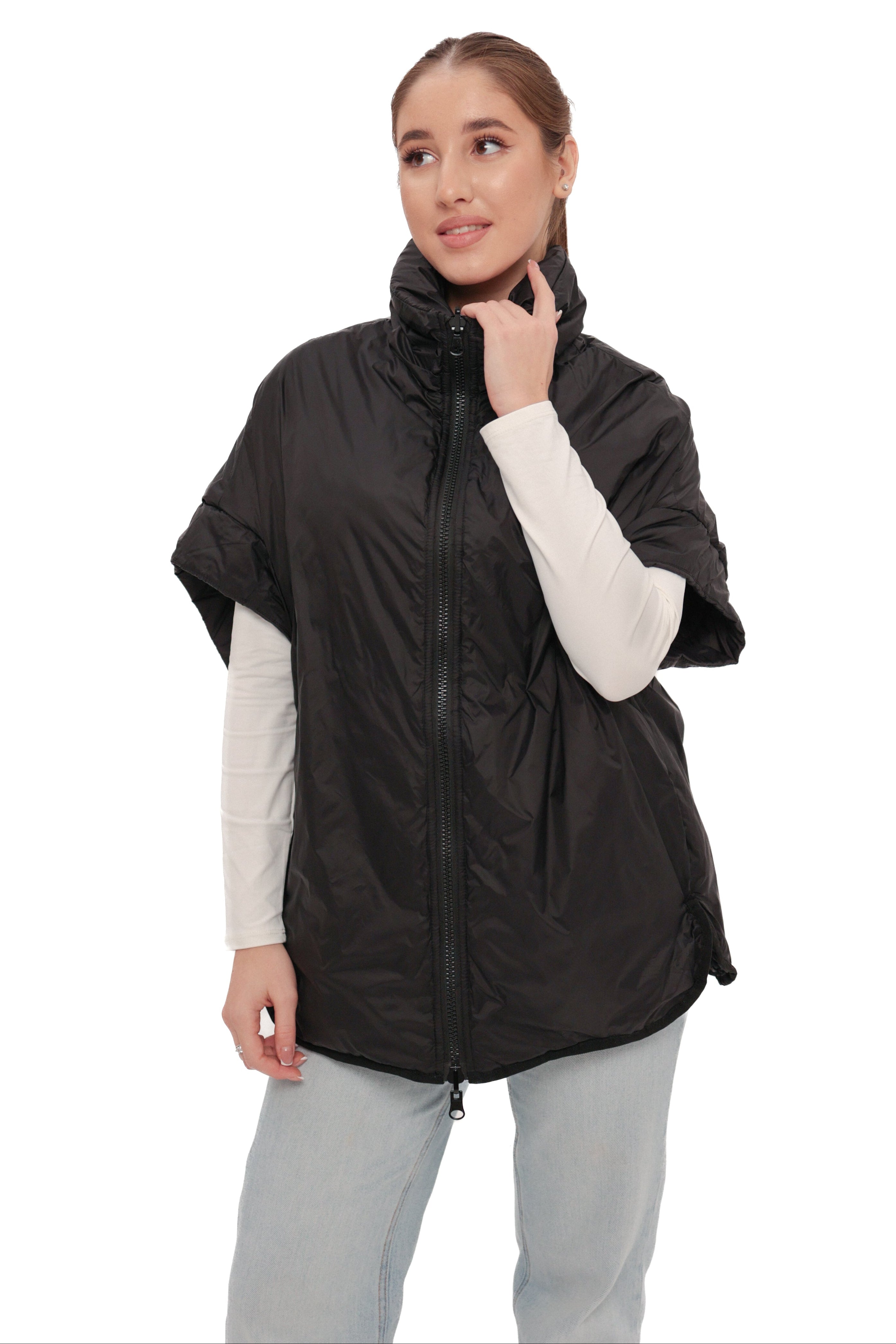 ⇆ Reversible 2 in 1 Loft Vest in Black