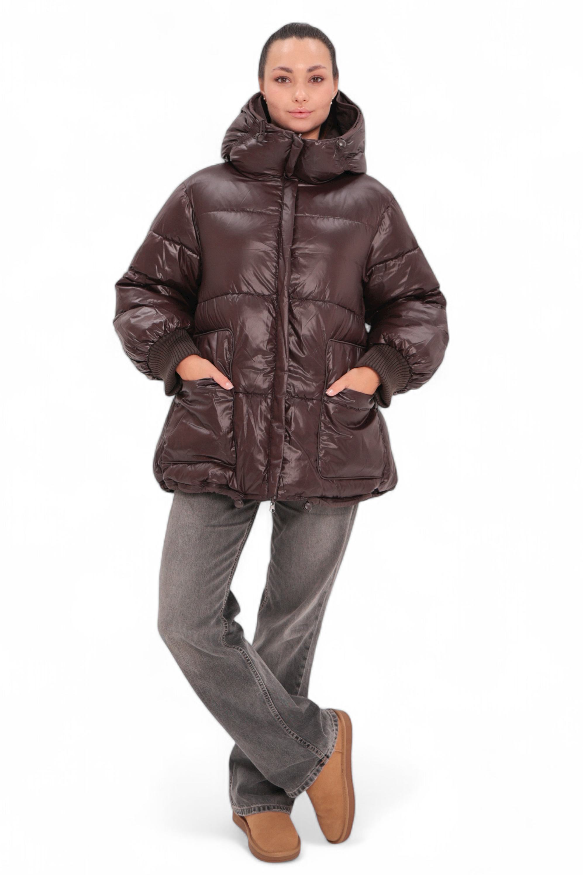⇆ Reversible 2 in 1 Insulated Bio-Down Winter Coat