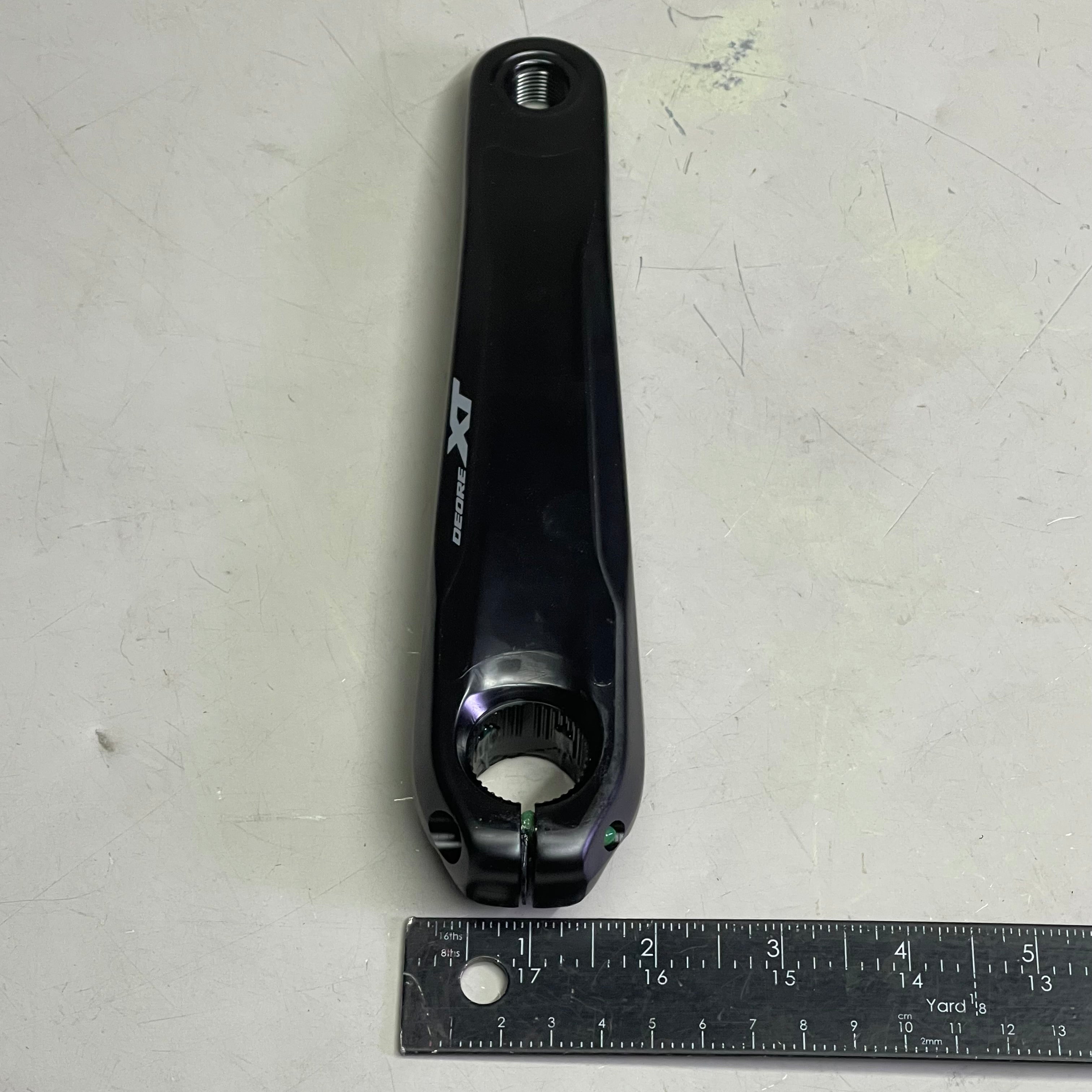 SHIMANO Deore XT Crankset 12-Speed 8.5" x 2" x 1" Black FC-M8100-1