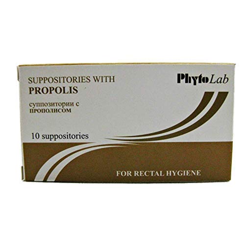 PhytoLab Propolis Suppositories for Rectal Hygiene 10 suppositories