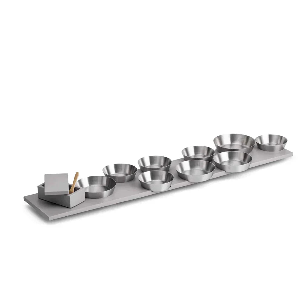 Luxury Serving Tray Set with Elegant Dishes – Porto Series