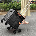 Costway Foldable Utility Cart for Travel and Shopping