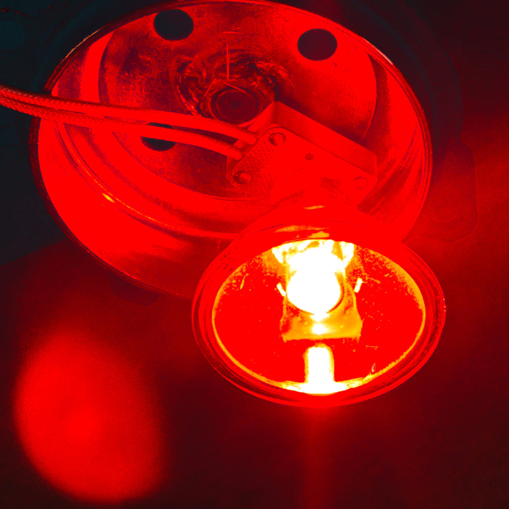 12V - 24V Miniature Infrared / Red Light MR16 Halogen Lamp
