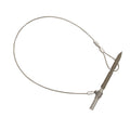 Scuba Choice 4" Gulf Fixed Wing Slip Tip 6mm Thread With 3/8 Slide Ring