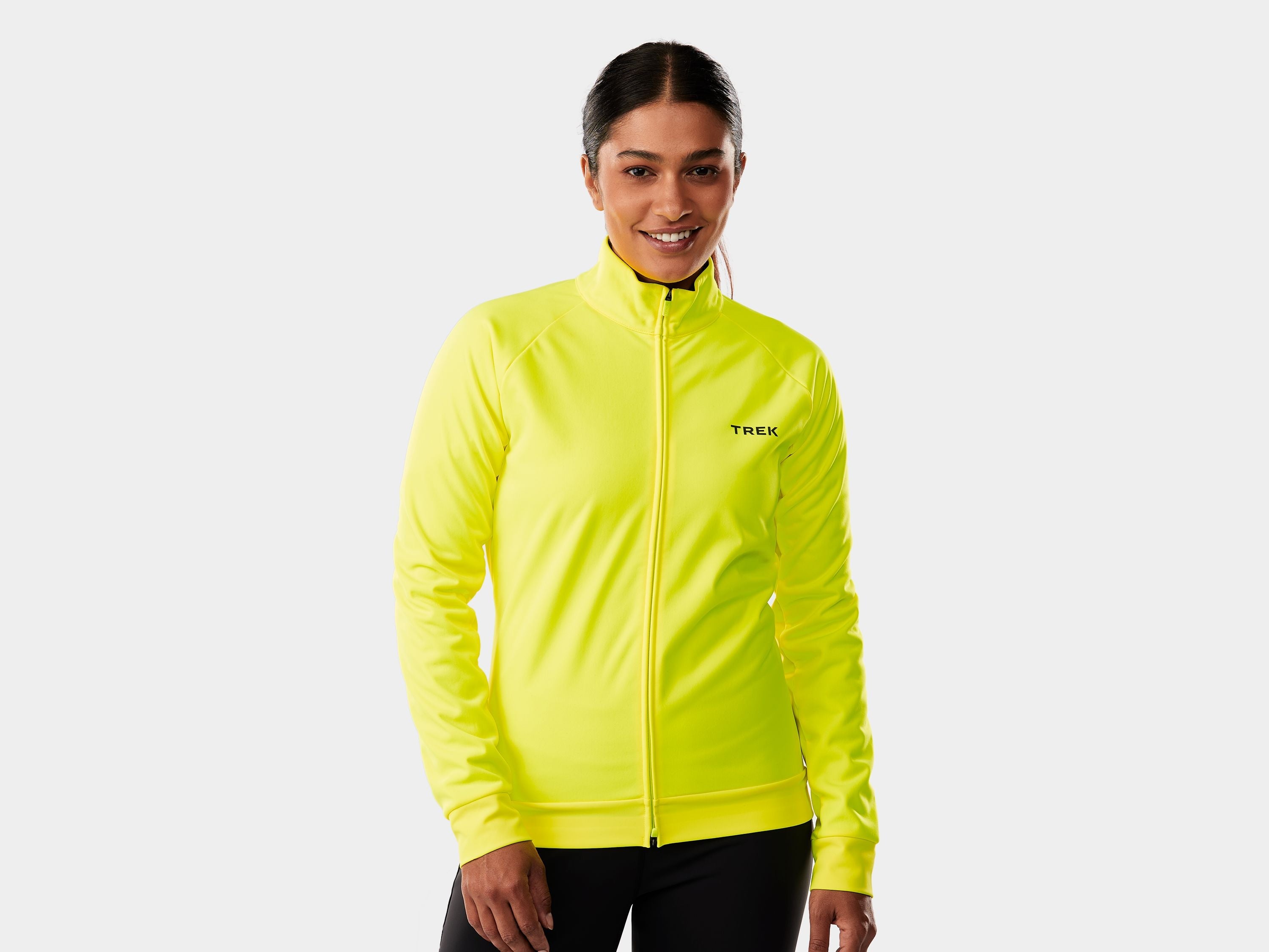 Trek Circuit Softshell Women XS Radioactive Yellow Jacket