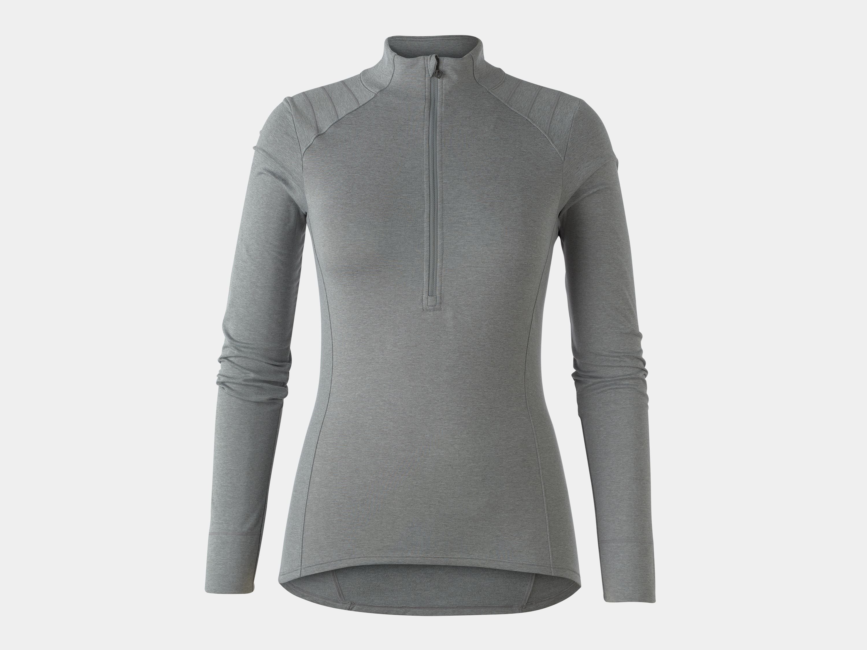 Bontrager Vella Thermal Long Sleeve MD Quicksilver Jersey