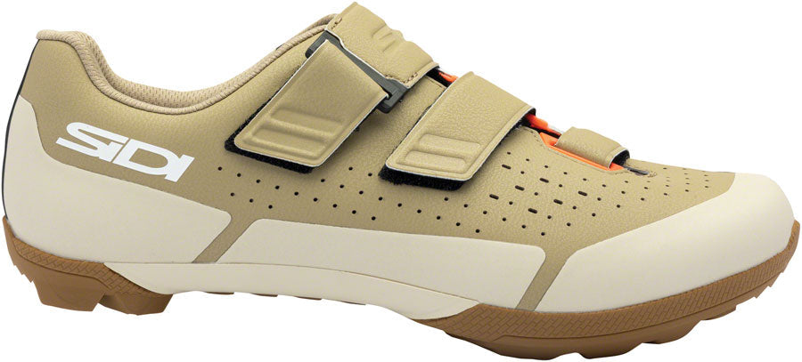 SIDI Asper Gravel Shoes - Men's Dark Sand 48 Millennium Fit