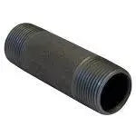 2" Black Pipe Nipple Import for Plumbing Connections