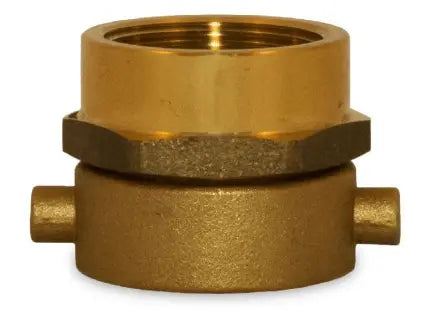 2-1/2" NST Single Snoot FDC Brass Construction System