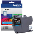New, Pre-Owned - Brother LC401XL High Yield Cyan Ink Cartridge