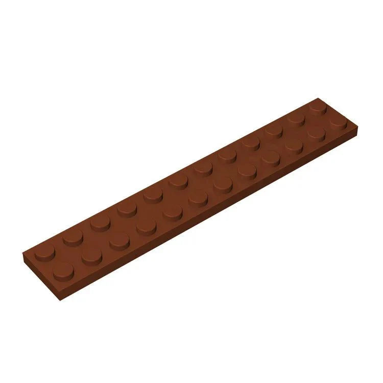 20 PCS 2x12 Flat Plate Building Blocks | Compatible Small Particle DIY Parts